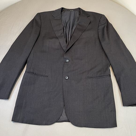 Ermenegildo Zegna Multiseason Blazer 42R (52) Italy Sport Coat Wool Gray READ - Picture 4 of 15